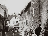 Ulica Pod zidom 1910. godine